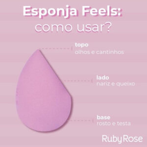 Esponja Soft Blender FEELS - Ruby Rose